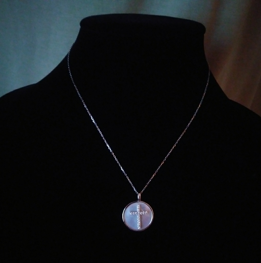 Sterling Silver Cross Pendant 29$